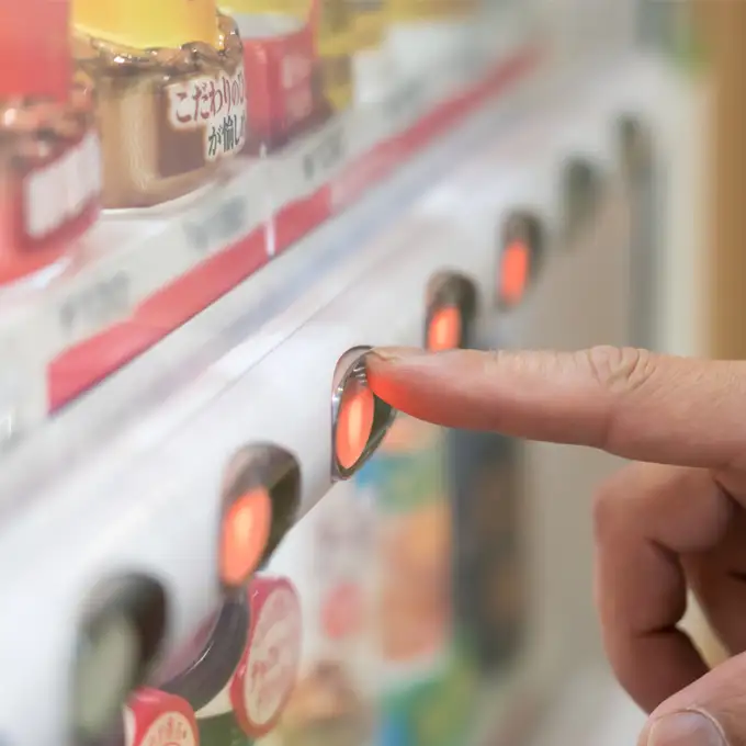 自動販売機の画像